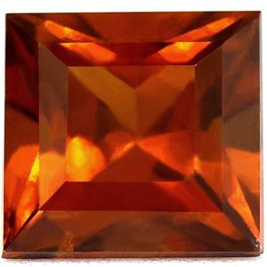 New York, Jewelry, USD 725,  Get Premium 3.22 Cts. Hessonite Garnet Stone Square Cut Online