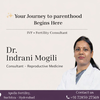 Hyderabad, Health, Fertility & IVF Specialist In Hyderabad &ndash; Dr. Indrani Mogili