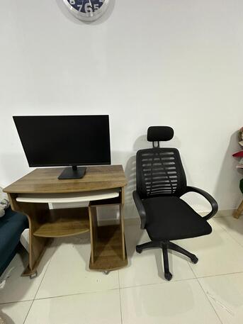 Al Andalus, Computers, SAR 450,  COMPUTER TABLE, CHAIR & MONTOR