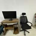 SAR 450,  COMPUTER TABLE, CHAIR & MONTOR