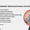 Buy USA Plastic Surgery Specialists Email List Now