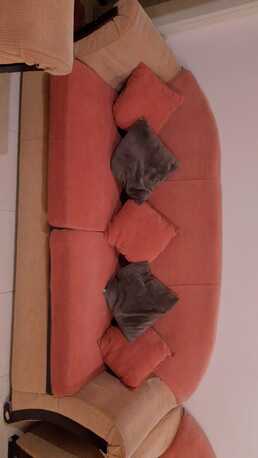 Jeddah, Furniture, SAR 150,  7 Seater Sofa Set + A Center Carpet Just In 150 SAR