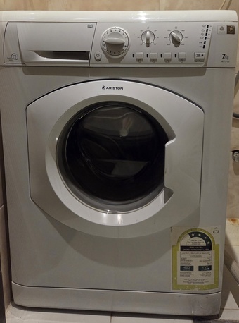 Riyadh, Appliances, SAR 200,  Ariston Wash Machine 7KG (Front Load) -غسالة أرستون 7 كيلو
