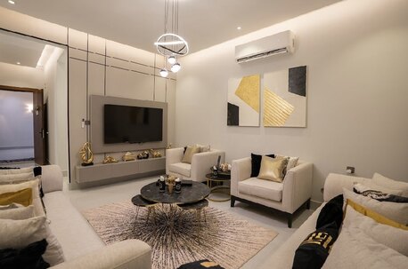 Tuwaiq, Apartments, Flats, Houses & Villas, SAR 12000/month,  Furnished,  3 BR,  116 Sq. Meter,  Move-In Ready | New Fully Furnished 3-Bedroom Apartment For Rent &ndash; Tuwaiq (Near Qiddiya)