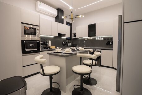 Tuwaiq, Apartments, Flats, Houses & Villas, SAR 12000/month,  Furnished,  3 BR,  116 Sq. Meter,  Move-In Ready | New Fully Furnished 3-Bedroom Apartment For Rent &ndash; Tuwaiq (Near Qiddiya)