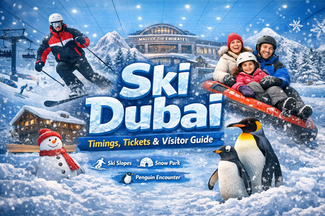 Dubai, Travel, Ski Dubai Tickets & Timings Guide &ndash; Updated Prices, Snow Park & Penguin Encounter