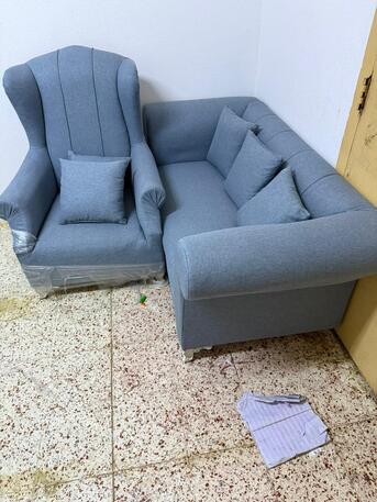 Al Iskan, Furniture, SAR 700,  Neat & Clean New 7 Seater Sofa