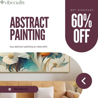 Mumbai, Furniture, INR 2300,  Modern Abstract Painting For Stylish Homes