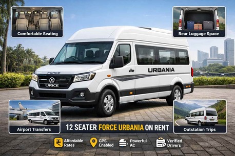 Mumbai, Travel, 12 Seater Urbania Rental For Airport And Corporate Transfer