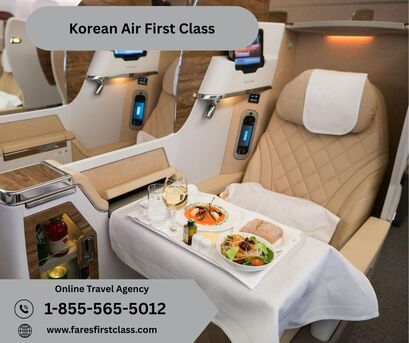 New York, Travel, How To Book Korean Air First Class?