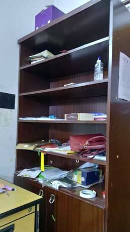 Khobar, Household Items, SAR 1,  Study Table, Revolving Chair, Bookshelf  For Sale In Khobar