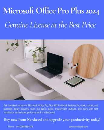 London, Software Development, Microsoft Office Pro Plus 2024 Genuine License &ndash; Instant Download From Nerdused