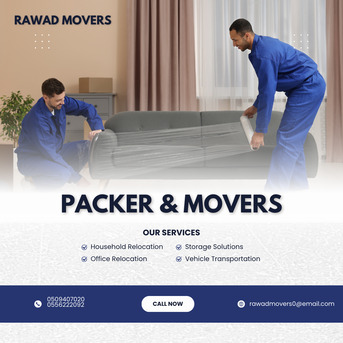 Riyadh, Relocation, Rawad Movers: Top Professional Work Done With A Kind Heart.