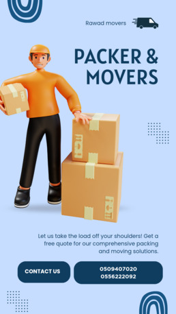 Riyadh, Relocation, Rawad Movers: Top Professional Work Done With A Kind Heart.