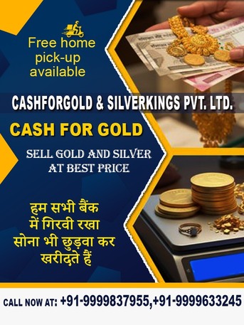 Noida, Items Wanted, Who Offers Doorstep Service To Sell Gold From Home?