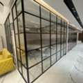 Modern Space Upgrade With Slim Glass Partition In Delhi