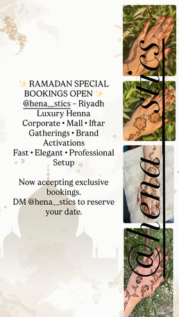Al Murabba, Beautician, Expert Henna(mehendi) Artist: Custom Designs