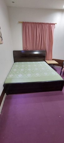 Riyadh, Furniture, SAR 550,  Queen Size Bed And Medicated Mattress