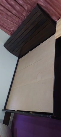 Riyadh, Furniture, SAR 550,  Queen Size Bed And Medicated Mattress
