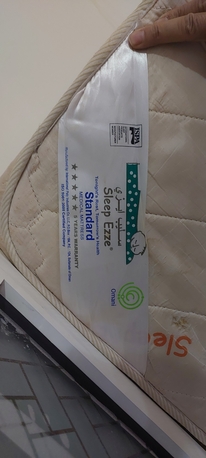 Riyadh, Furniture, SAR 550,  Queen Size Bed And Medicated Mattress