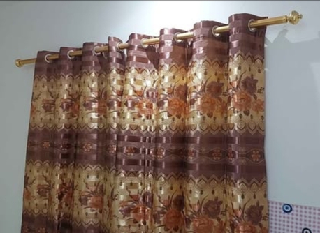 Riyadh, Clothing & Accessories, SAR 80,  Large Size Silk Curtains In Excellent Condition