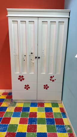 Al Rehab, Furniture, SAR 150,  White Small Cupboard