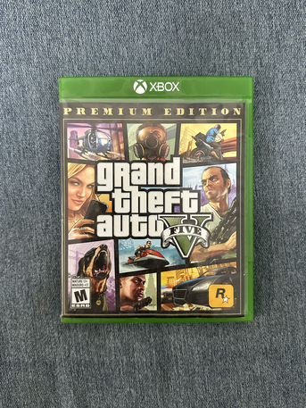 Jubail, Video Games, SAR 85,  Gta5 Premium Edition Cd For Xbox One And Gamepass Premium Code