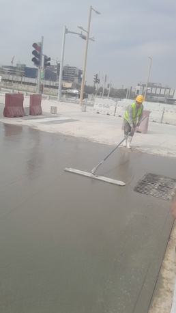 Riyadh, Construction, Floor Casting Department Printed Pigmant All Kinds Of Concret Installation Of Asphalt Epox