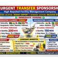 🚨 URGENT TRANSFER SPONSORSHIP 🚨 High Reputed Facility Management Company