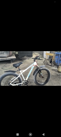 Sulai, Bicycles, SAR 650,  Fatbike  26 Inch 1x7 Speed Disc Brake Shocking Absorption Adult Bicycle
