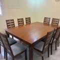 SAR 350,  Dining Table With 10 Chairs