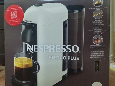 Khobar, Electronics, SAR 900,  Nespresso Vertuo Plus Coffee Maker