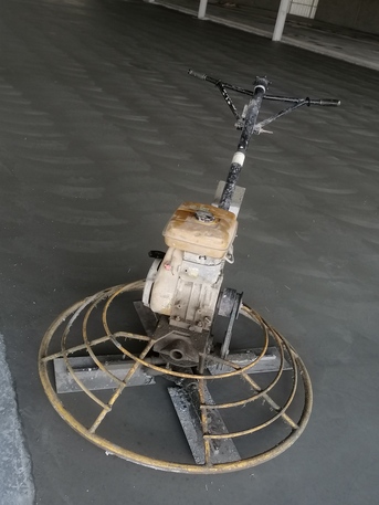 Riyadh, Construction, الخرسانية المطبوعة الملونة الأرضيات صبة 