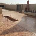 الخرسانية المطبوعة الملونة الأرضيات صبة 