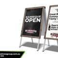 Premium A-Frame Printing For High-Impact Street Advertising