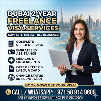Dubai, Travel, Affordable 2years Freelance Visa Service 🇦🇪