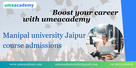 Jaipur, Lessons Offered, Manipal University Jaipur Course Admissions
