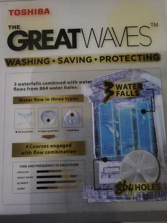 Riyadh, Appliances, SAR 1000,  Washing Machine Toshiba Fully Automatic 7 Kg