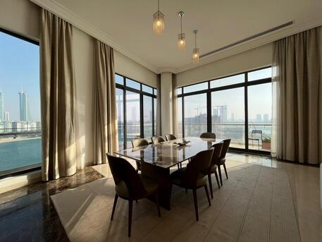 Manama, Apartments/Houses, BHD 2750/month,  Furnished,  5 BR,  Luxury Sea View Apartment For  Rent In Reef Island | 5 En-Suite Bedrooms