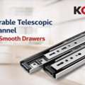 Durable Telescopic Channel For Smooth Drawers