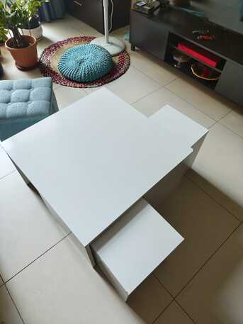 Juffair, Furniture, BHD 10,  Compact Coffee Table With Stool