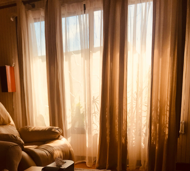 Jubail, Household Items, SAR 120,  2 Pairs Ivory Colour Curtain With Sheer Curtain And Rods