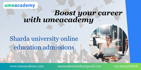 Lucknow, Lessons Offered, Sharda University Online Education Admissions