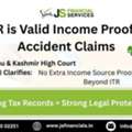 ITR Accepted As Valid Income Proof In Motor Accident Claims