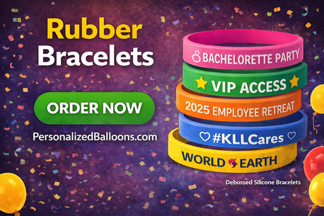 New York, Business, Custom Awareness Wristbands