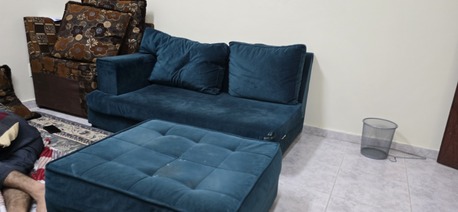 Jubail, Furniture, SAR 400,  7 Seater And 2 Seater Sofa Set  And A Table For Sale