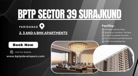 Gurgaon, Rooms Available, BPTP Sector 39 Faridabad &ndash; Modern Urban Comfort