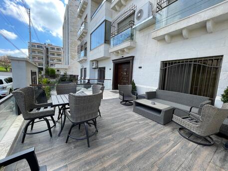 Amman, Apartments/Houses, JOD 20000/year,  Furnished,  2 BR,  243 Sq. Meter,  Ground Floor Apartment For Rent In Deir Ghubar