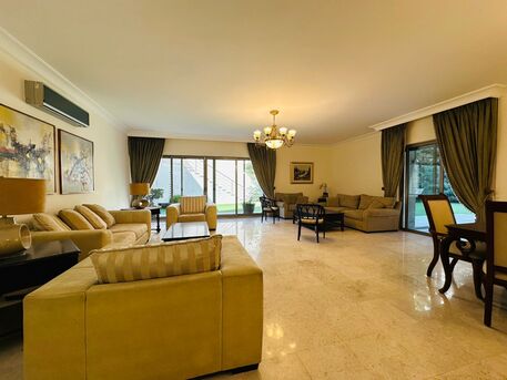 Amman, Apartments/Houses, JOD 32000/year,  Furnished,  3 BR,  350 Sq. Meter,  Stunning Ground Floor Apartment For Rent