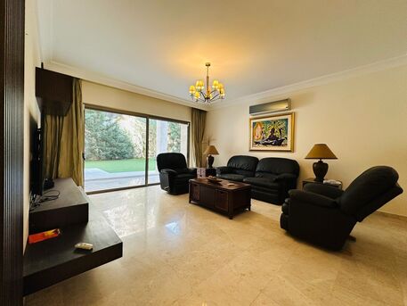 Amman, Apartments/Houses, JOD 32000/year,  Furnished,  3 BR,  350 Sq. Meter,  Stunning Ground Floor Apartment For Rent